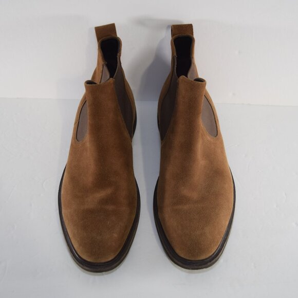 ECCO Men\'s Vitrus Chelsea Boot 9.5 43 Dark Brown Suede Leather Ankle Slip On main image 8